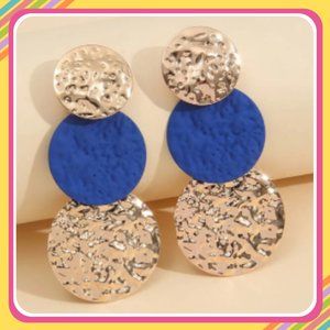 3 Layer Round Earrings